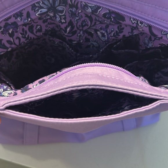 Vera Bradley Lavender Petal Small Tote Bag - Picture 6 of 6